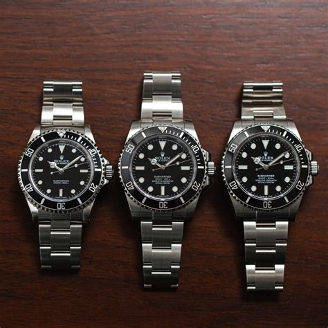 rolex submariner unterschiede|rolex submariner model numbers.